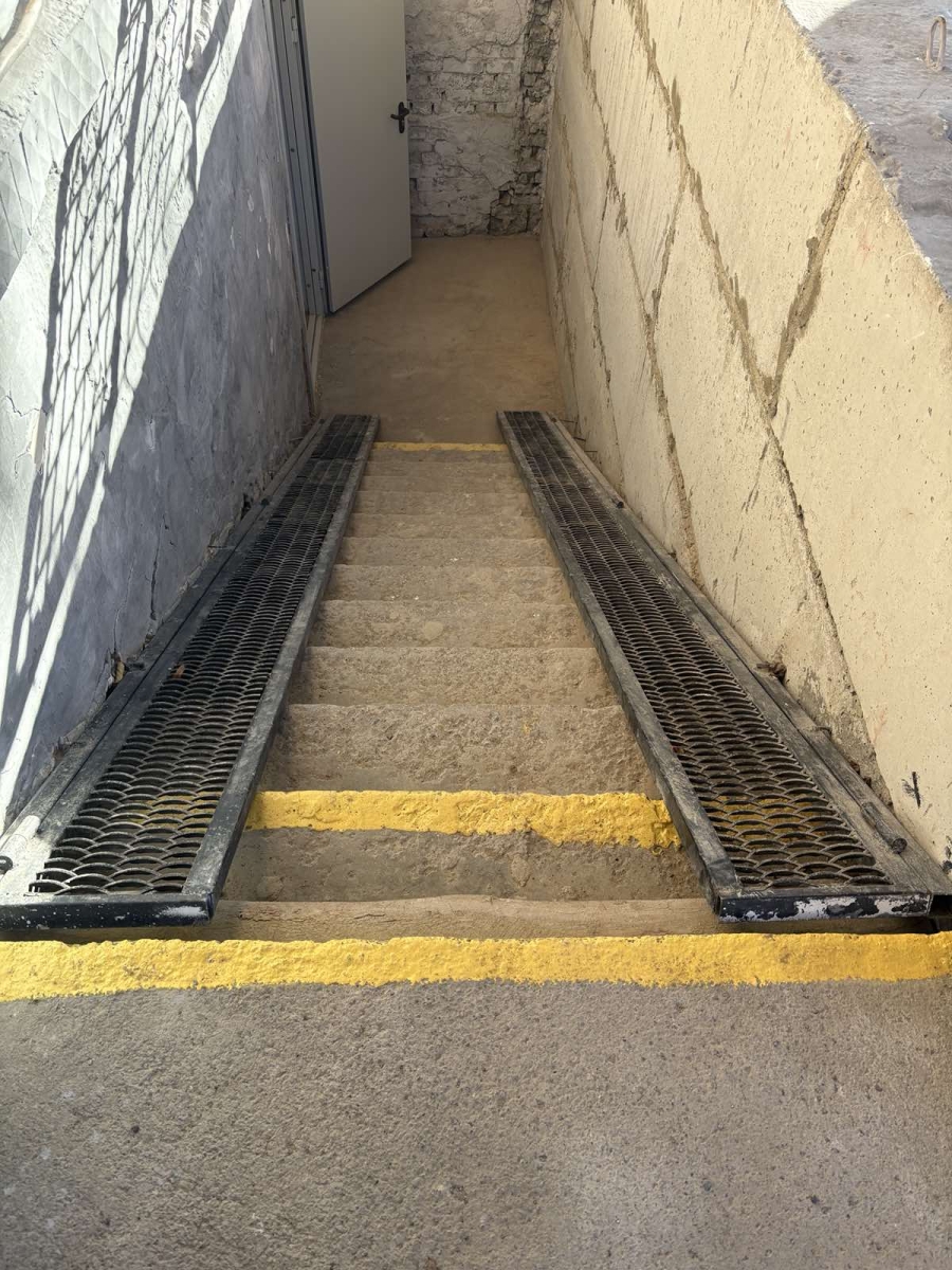 Пандус в укриття